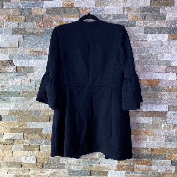 Cute classy Zara dark blue Coat size small - Picture 5 of 6